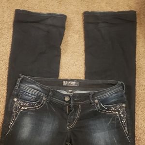 Silver suki jeans W31 L33